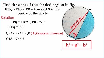 Areas related to circle class 10 I solution of Ex 12.3 I Find the area of the shaded region I