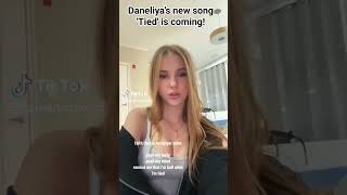 Daneliya Tuleshova - new song &#39;Tied&#39; is coming! #daneliyatuleshova #tied