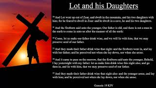 Genesis 19:30-38 KJV | Lot and his Daughters