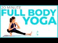 20 minute full body yoga flow intermediate vinyasa yoga routine