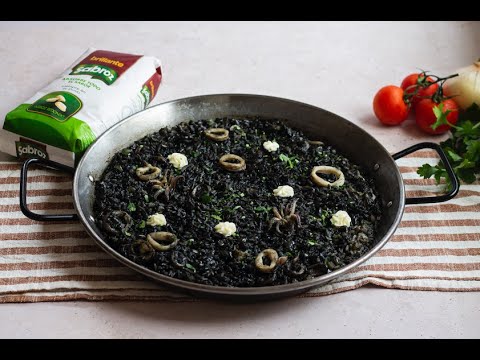 🦑 ¡Increíble Receta! Arroz con Calamares en su Tinta | ¡Delicioso y Tradicional! 😋🍛