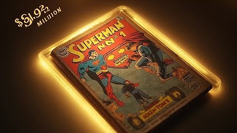 Superman No.1 Sold for $9.12M!”