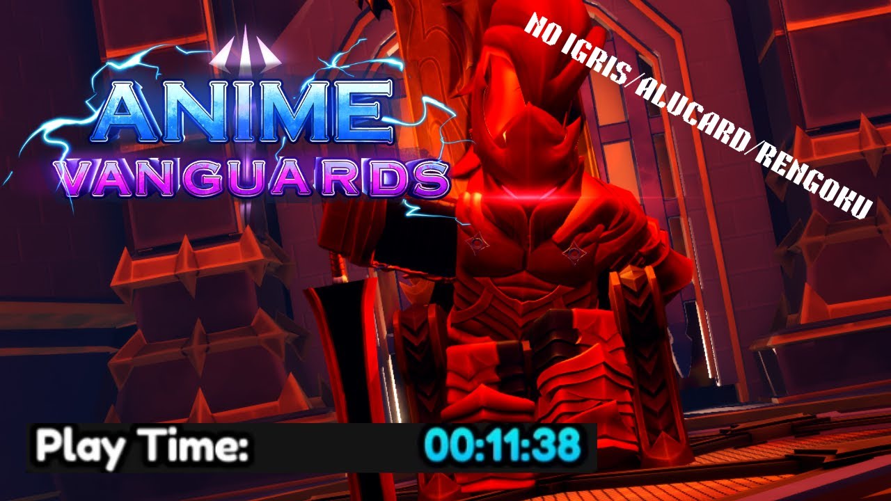 Anime Vanguard Boss Event Speed run Entry (11:38)