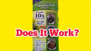 Does Dollar Tree Expanding Soil Work?