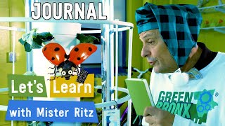 Mister Ritz Keeps A Science Journal Lets Learn With Mister Ritz