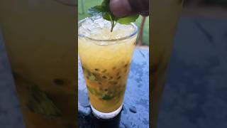 Passion and mint juice ??? trendingshorts summerdrink passion