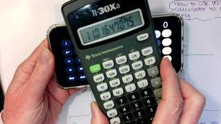 IM Geometry Unit 4 How to use your calculator to do trig