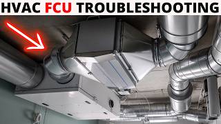 FCU NOT COOLING?! Power Kept Cutting In & Out (Complete HVAC Fan Coil Unit Troubleshooting & Repair)
