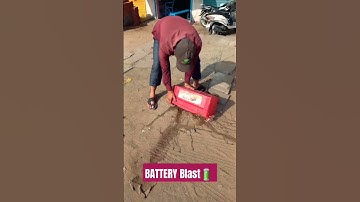 Battery Acid💣💀 #shorts #batteries #acid