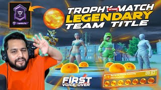 Double Legendary Team Title | Wish Come True Achievement | Dragon Ball Trail | PUBGM