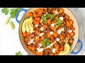 Chipotle Beef &amp; Sweet Potato Skillet | One Pot Wonder + 30 Minute Meal