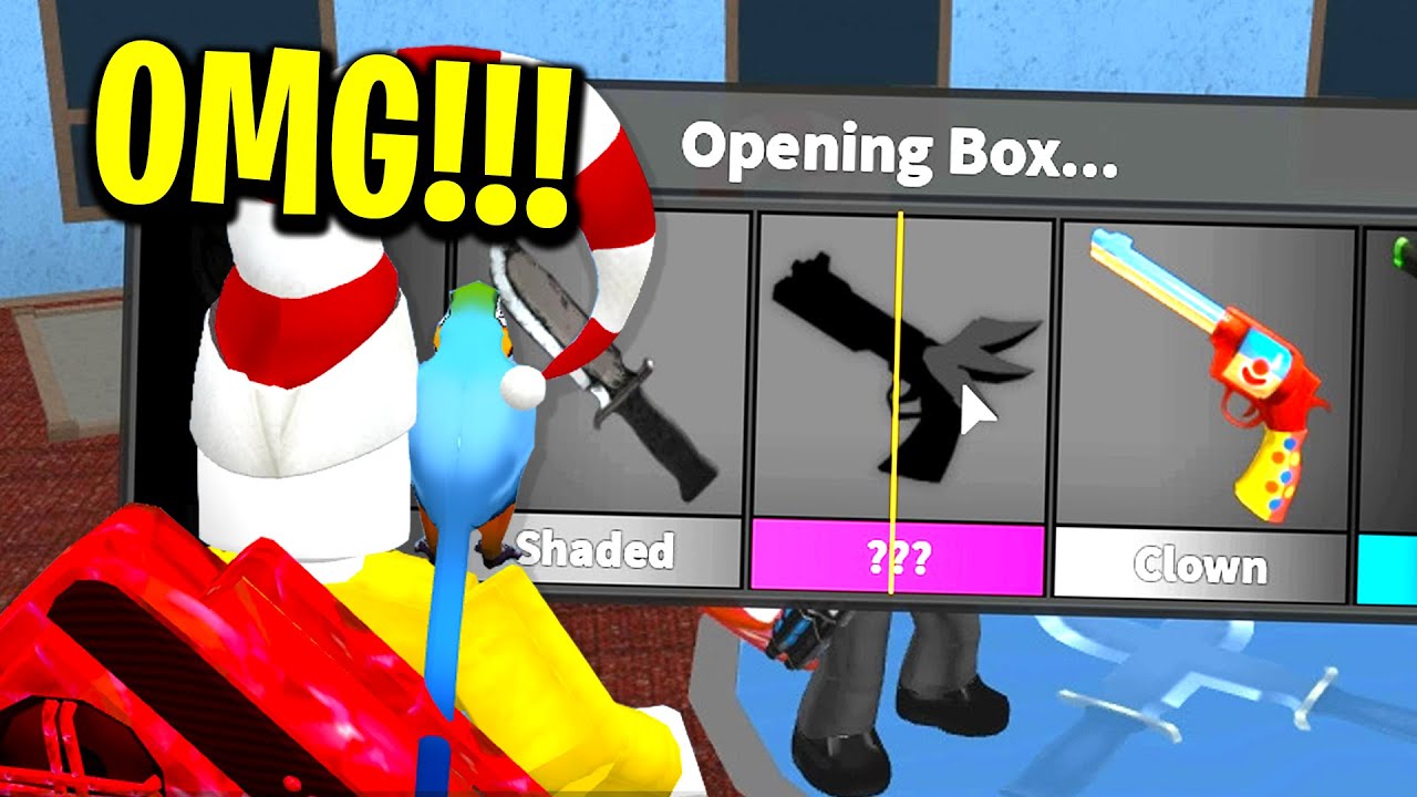 I Unboxed A Godly Youtube - ant roblox murder mystery 2 first godly