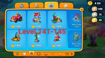 Gameplay Fishdom Level 141-145