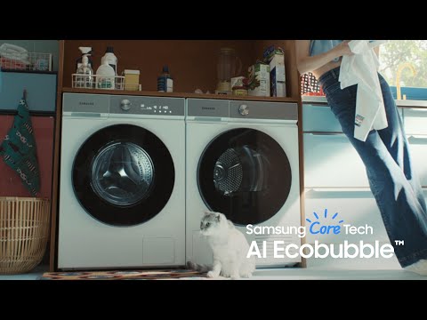 Schonend, gründlich und effizient waschen mit AI Ecobubble | Samsung