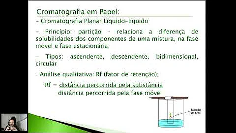 O que é suporte em cromatografia?