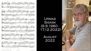 Urmas Sisask Finale Space Theme BLACK HOLE M-87 Must auk Cello Concerto Marcel Kits Pärnu Orchestra