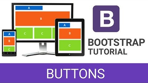 14.Bootstrap 4 Buttons | Bootstrap Tutorial for beginners