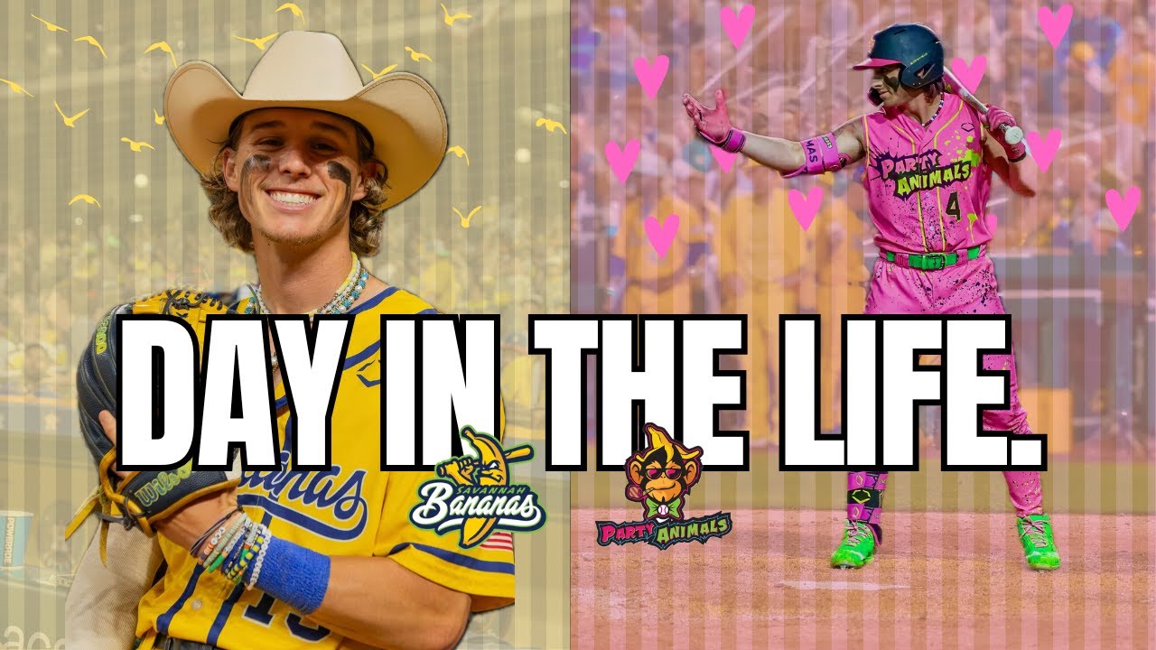 Day In The Life As A Savannah Banana AND Party Animal