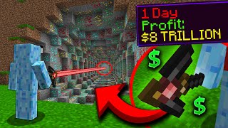 This ILLEGAL PICKAXE IS INSANELY OP! | Minecraft Prisons