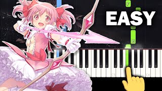 Madoka Magica OST - Sis Puella Magica! - EASY Piano tutorial