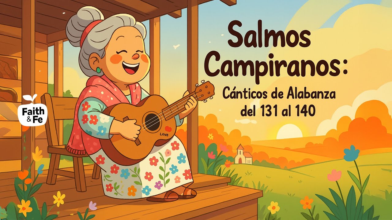 Salmos Campiranos 🎶 | Cánticos de Alabanza del 131 al 140 | Música Cristiana para el Alma
