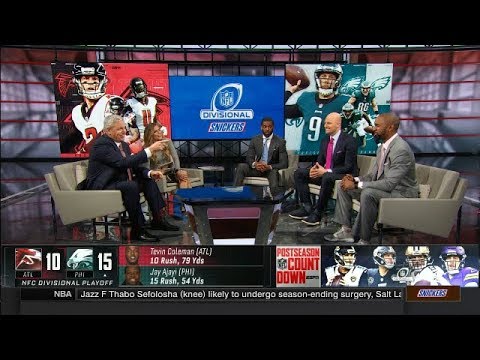Falcons Loss to Eagles Game Discussion | NFL Countdown | Jan 14, 2018