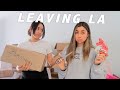 Moving out of LA & Getting an MRI.. | Moving back to TX vlogs