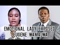 Emotional Lady Exposed Eugene Wamalwa Emotional Lady Exposed Eugene Wamalwa