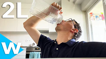 Was passiert wenn man 1 Liter Wasser aufeinmal trinkt?