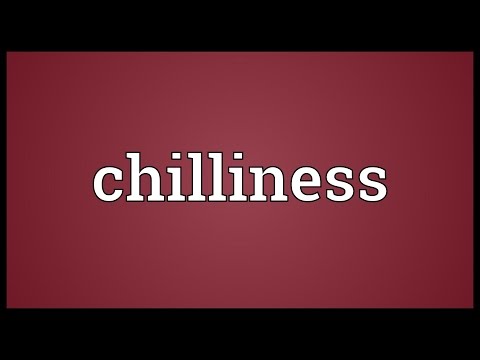 Header of chilliness