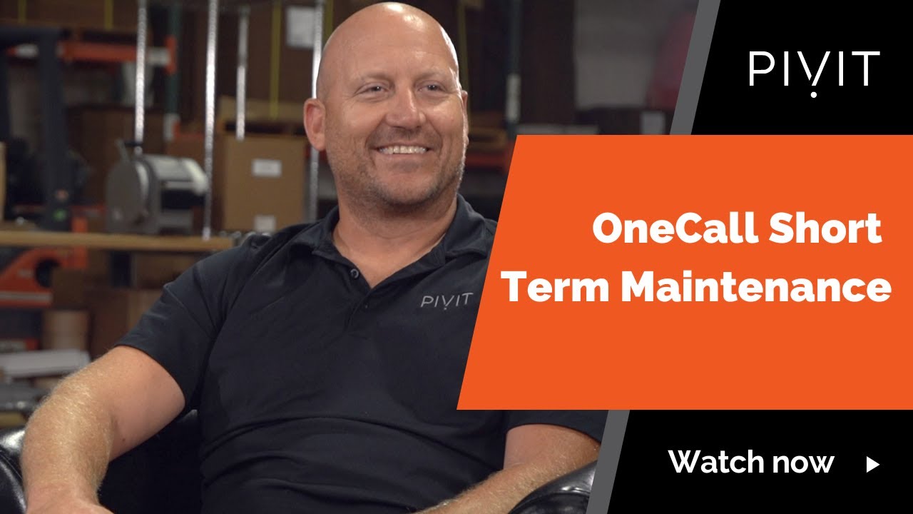Waiting On Your IT Equipment? Check out OneCall Short Term Maintenance