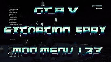[GTAV/PS3] Extortion SPRX Mod Menu 1.23/1.24 [CEX/DEX] +Download