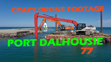 Drone Construction Monitoring | Project Progress on the Water (Ontario)