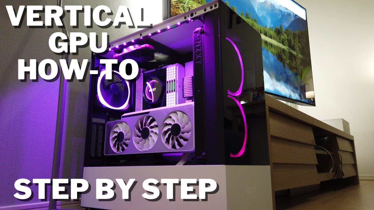 tendens gå på pension Krage DIY NZXT H510 Vertical GPU mod - YouTube