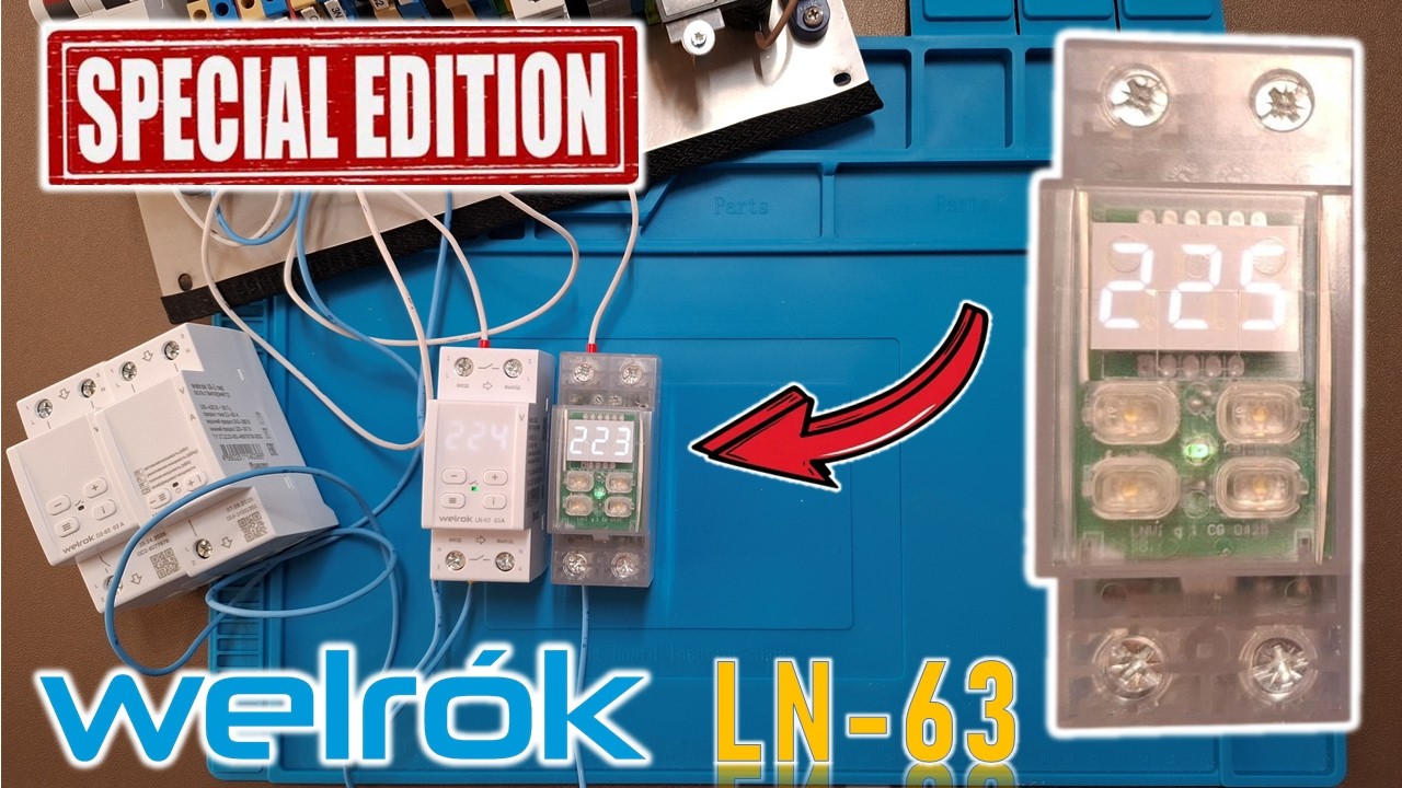 "Новое" реле напряжения WELROK LN-63 в ПРОЗРАЧНОМ корпусе. Какие у него преимущества?
