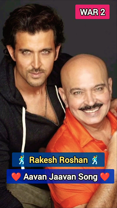 🔥 Hrithik Roshan Dad Dance on Aavan Jaavan Song | Rakesh Roshan Kiara Advani ❤️ War 2 Movie | Shorts