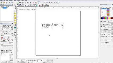 Optic Tech-Ezcad Fiber Laser Software Variable Text Full Function manual