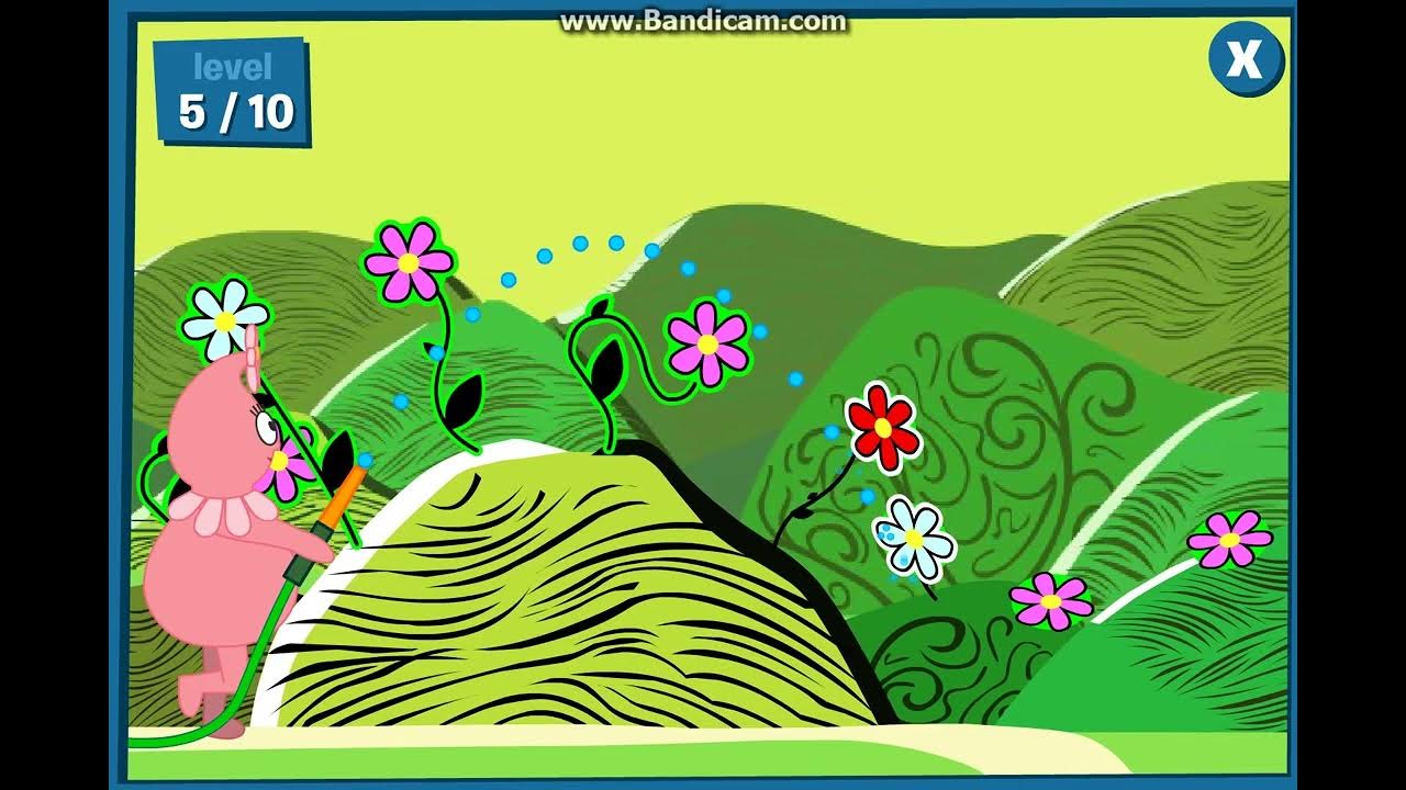 Yo Gabba Gabba! Foofa's Happy Flower Garden Game YouTube