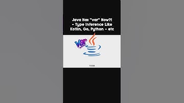 🧵 Java Has var Now?! 😱 Type Inference Like Kotlin, Go, Python ☕🔥