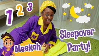 Meekah's Magical Sleepover Play Party! | NEW Meekah Full Episode | Educational Videos for Kids