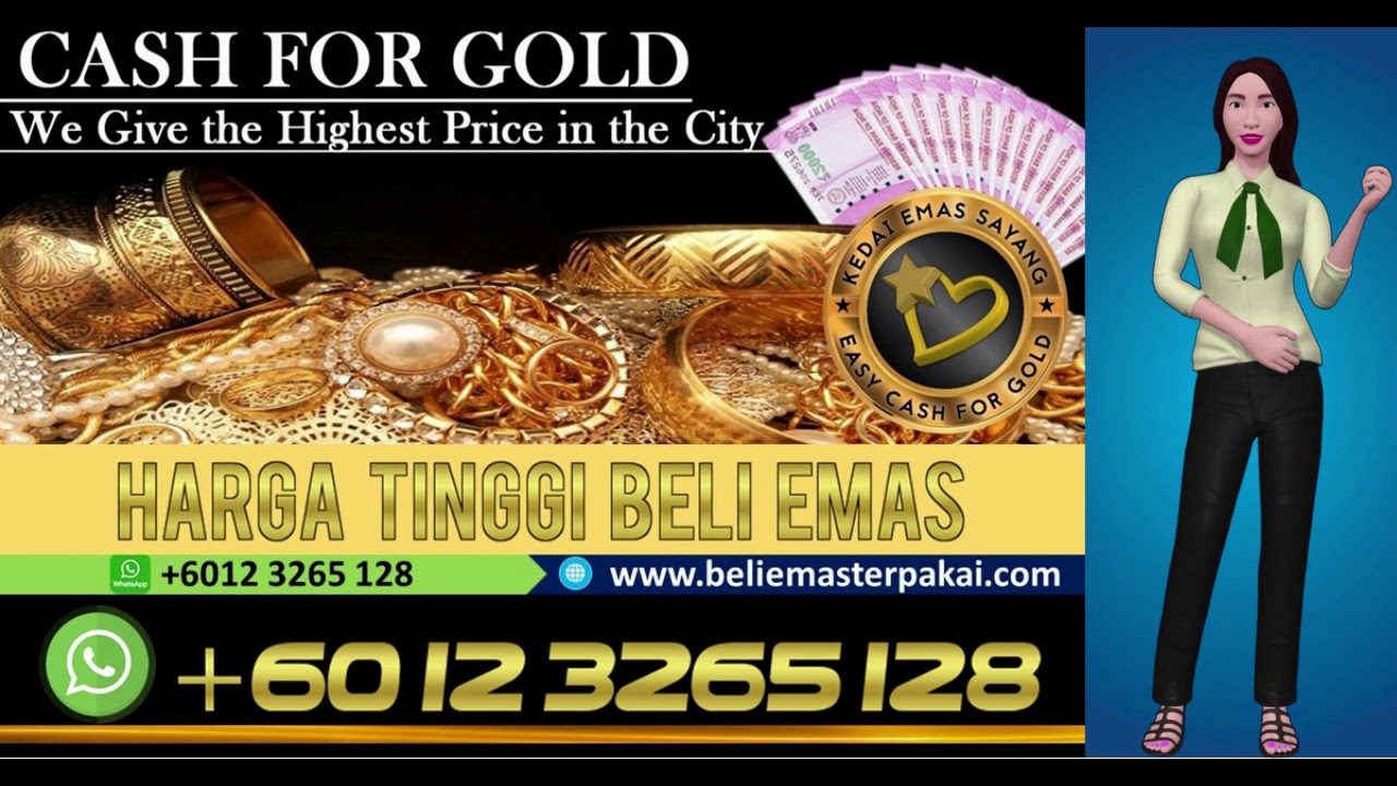 Jual Beli Emas Terpakai dan Lama dengan harga tinggi di PUCHONG KINRARA