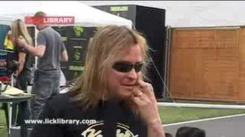 Glen Drover Interview @ Download 2007 - www.licklibrary.com