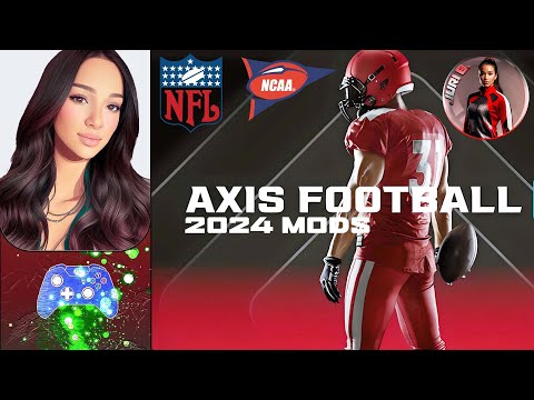 axis football 2018 helmet mod AXIS FOOTBALL 2024 - NFL and NCAA MODS #gaming