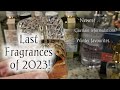 Last fragrance video of 2023 🎄 (haul and favourites)🎉