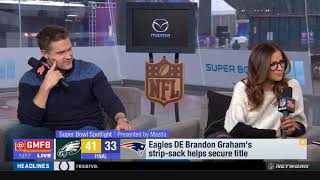 Eagles DE Brandon Graham's Strip-sack helps secure Eagles Title