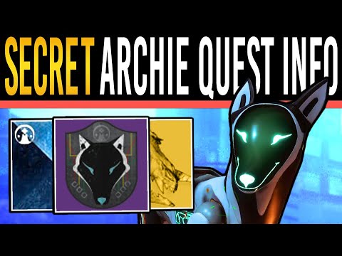 Destiny 2: NEW SECRET QUEST! Where is ARCHIE? Weekly Objectives, Extra Weapons, Shader & Trophies!