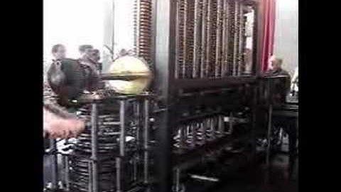Difference Engine No. 2 in action