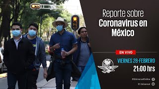 Reporte sobre coronavirus en México por parte de la Secretaría de Salud | En Vivo
