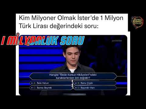 Kim Milyoner Olmak İster / Batu Alıcı Bir Milyonluk Soruyu Bilecek mi