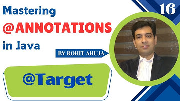 Built In Annotations in Java  - @Target